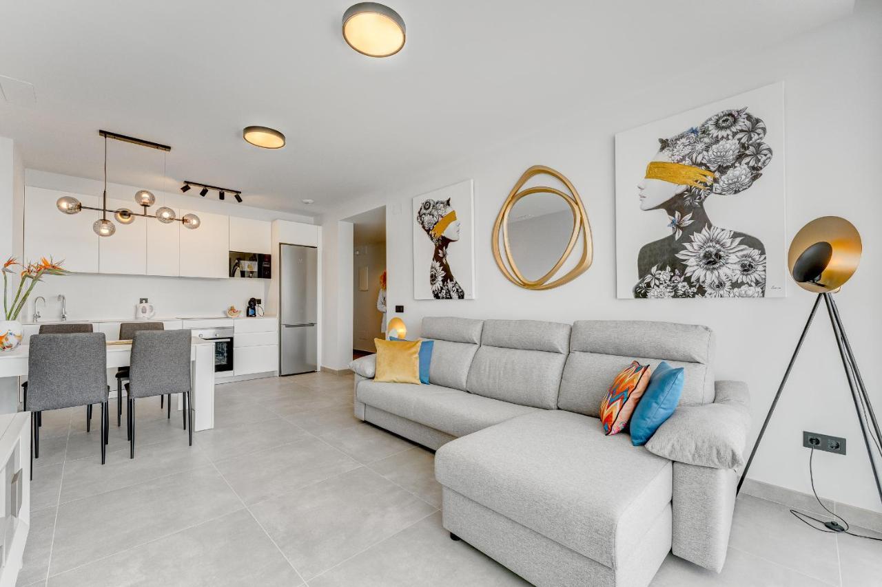 Modern New Apartment Las Terrazas De Costa Adeje. Heated Pool, Big Terrace And Private Parking Exteriér fotografie