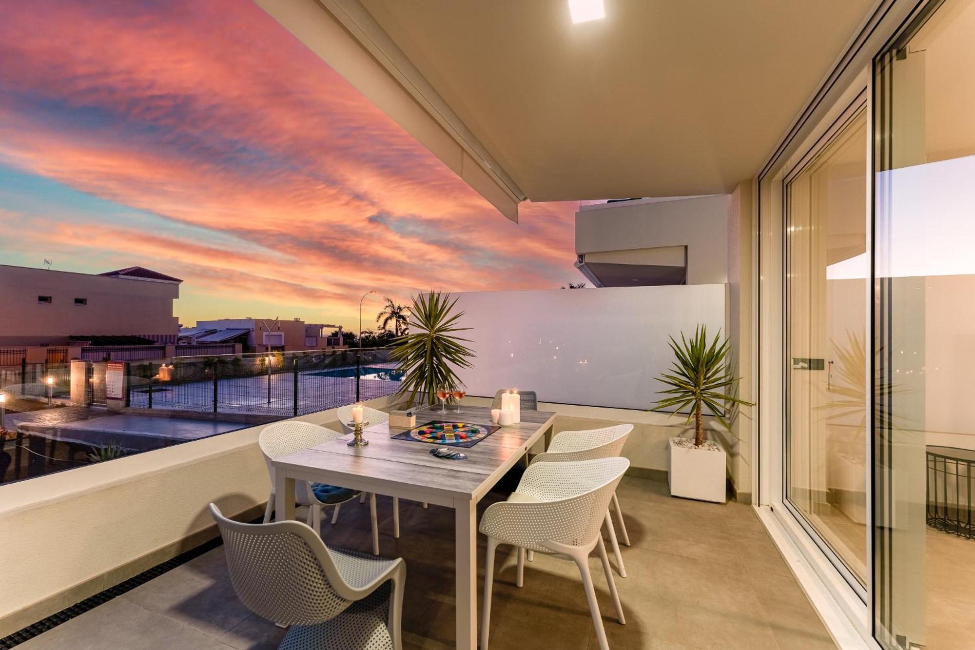 Modern New Apartment Las Terrazas De Costa Adeje. Heated Pool, Big Terrace And Private Parking Exteriér fotografie
